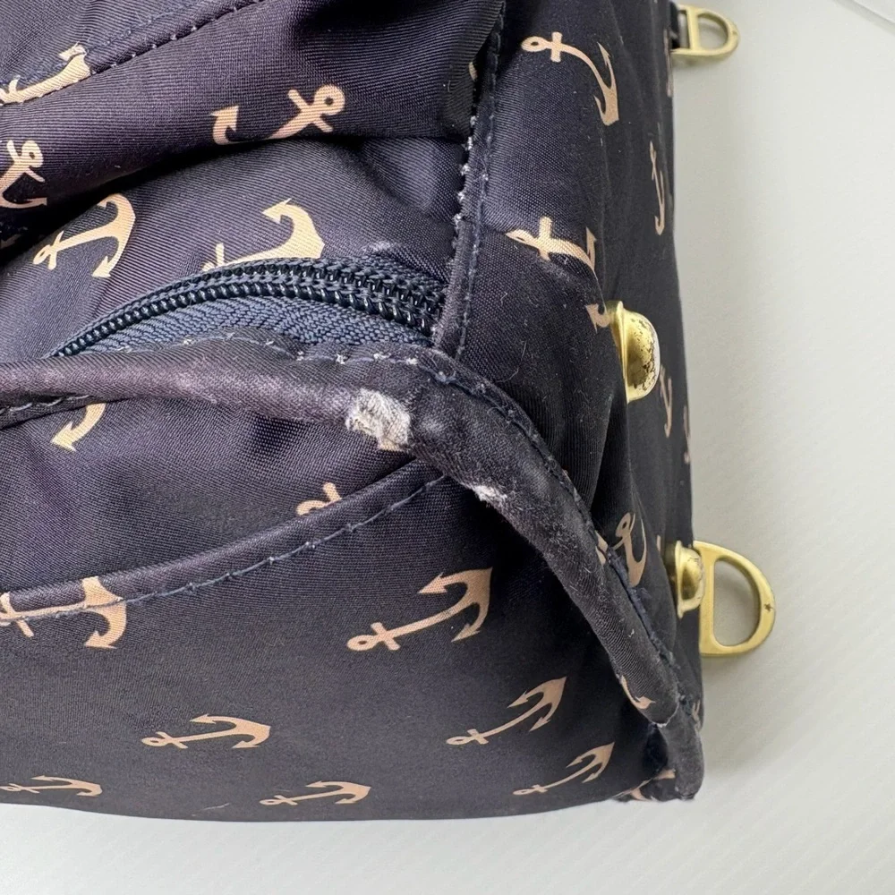 Ju-Ju-Be Legacy Nautical Collection B.F.F. Convertible Diaper Bag Navy Blue